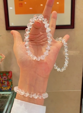 白幽灵千层手链，如同来自雪山的精灵