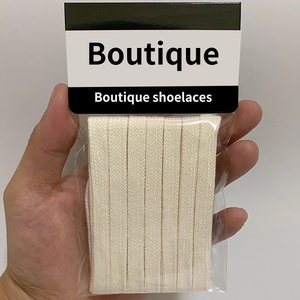 吻婷人鞋带适用范斯棋盘格style3板鞋vans脏橘克莱因蓝纯棉黑白米