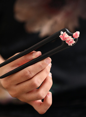原创设计镜花缘檀木U型发