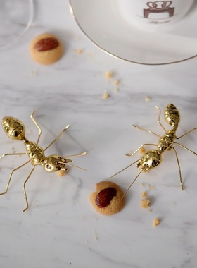 创意样板房小摆件ins金属北欧