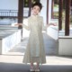 女童旗袍裙2025新款长袖大童新中式儿童国风唐装小女孩连衣裙春秋