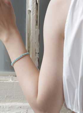 天然原创款绕线手工手镯高瓷