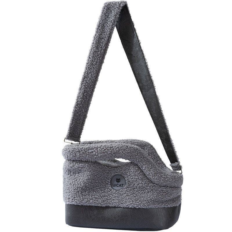 猫包秋冬季加厚保暖绒感斜挎包大容量便携单肩包狗狗手提包宠物包,淘宝优惠券,粉丝福利购,淘宝优惠卷