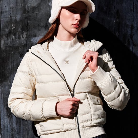 韩国正品代购 26年ANEW高尔夫SS女士连帽鹅绒夹克羽绒服AGFWWDJ05,淘宝优惠券,粉丝福利购,淘宝优惠卷