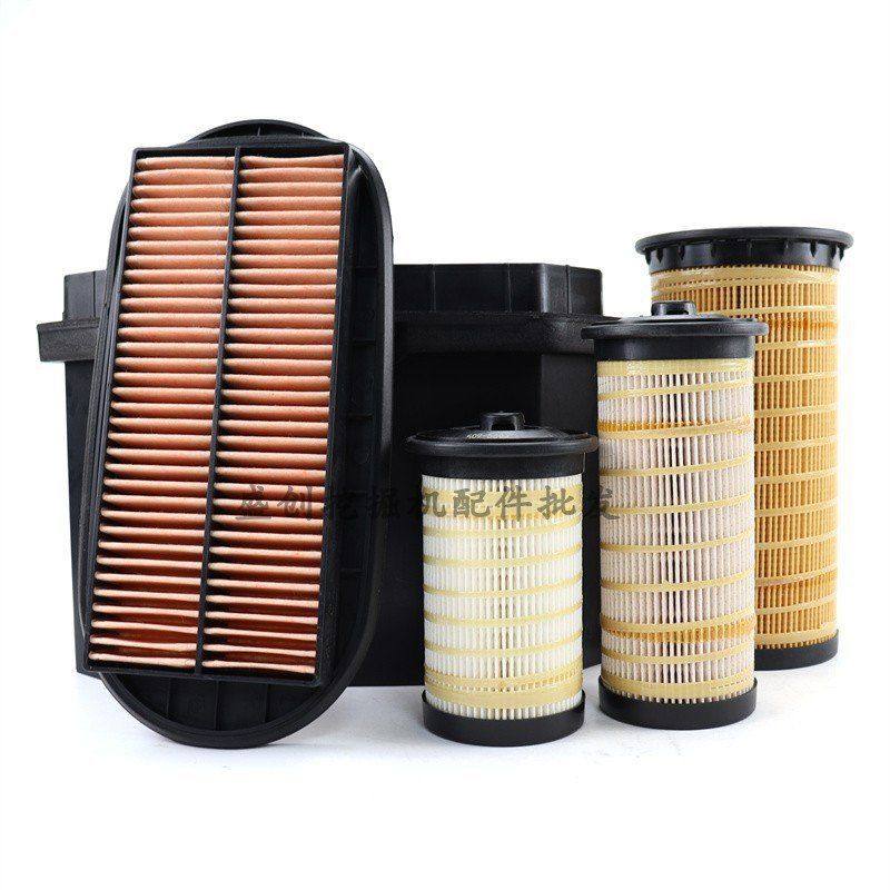 新一代卡特E336GC 330GC挖掘机机油滤芯柴油空气油水液压保养配件 - 图1