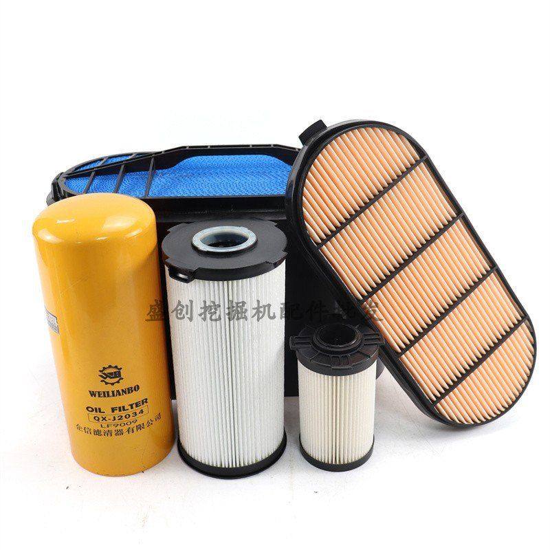 国四徐工挖掘机XE335GK机油滤芯柴油空气油水分离器液压回油配件,淘宝优惠券,粉丝福利购,淘宝优惠卷