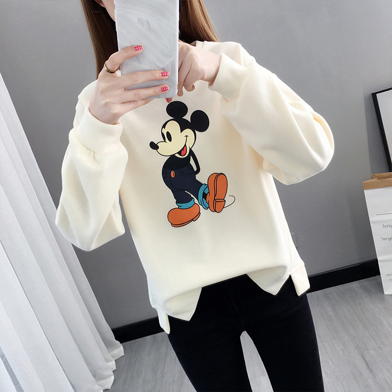 秋装女士宽松长袖洋气2020新款卫衣 岚舒卫衣/绒衫