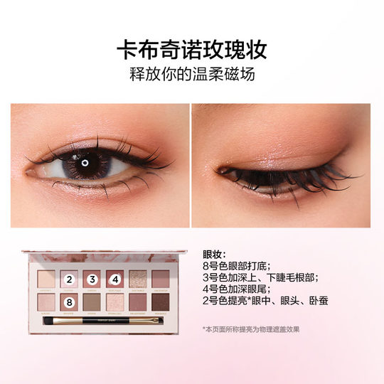38 Grab it now Perfect Diary Explorer Twelve Color Animal Eyeshadow Palette Piggy Palette Daily Versatile Light Makeup