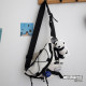 Liu Gongzi Japanese workwear chest bag for male and female students
