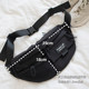 Ins workwear style crossbody chest bag men's trendy brand Japanese style Harajuku cycling student female waist bag sports couple style