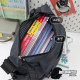 Large capacity casual class commuting single shoulder crossbody backpack