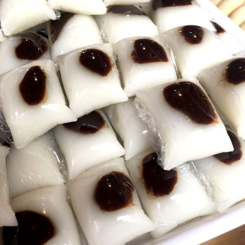 荆州特产凉糍粑红豆小吃糯唧唧豆沙桂花软糯下午茶独立包装500克,淘宝优惠券,粉丝福利购,淘宝优惠卷