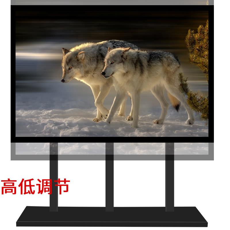 通用于TCL115X11GMAX电视机底座落地支架子免打孔挂架98115寸-图0