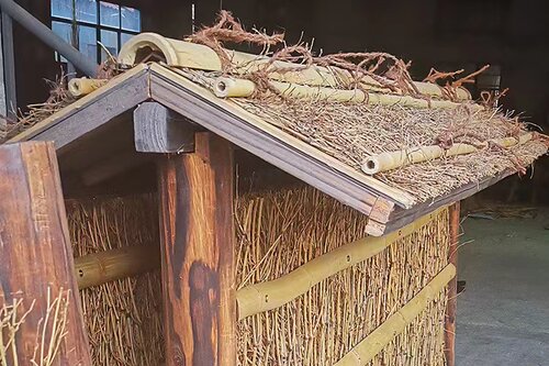 碳化防腐竹篱笆庭院花园菜地围栏栅栏  田园风防水防蛀多规格包邮 - 图2