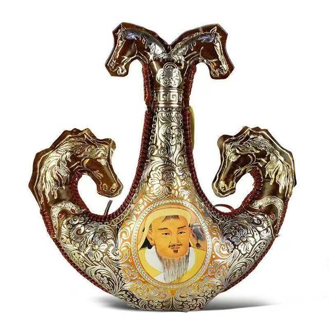 Kumis 38% leather bottle produced in Inner Mongolia