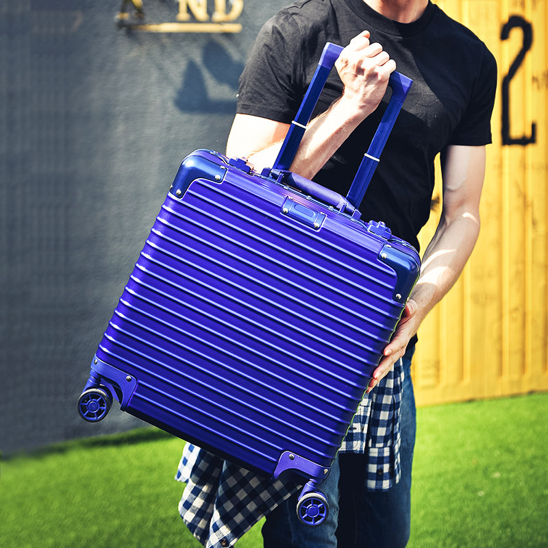 铝框女18寸手提男密码箱子16拉杆箱 贝熙箱包旅行箱