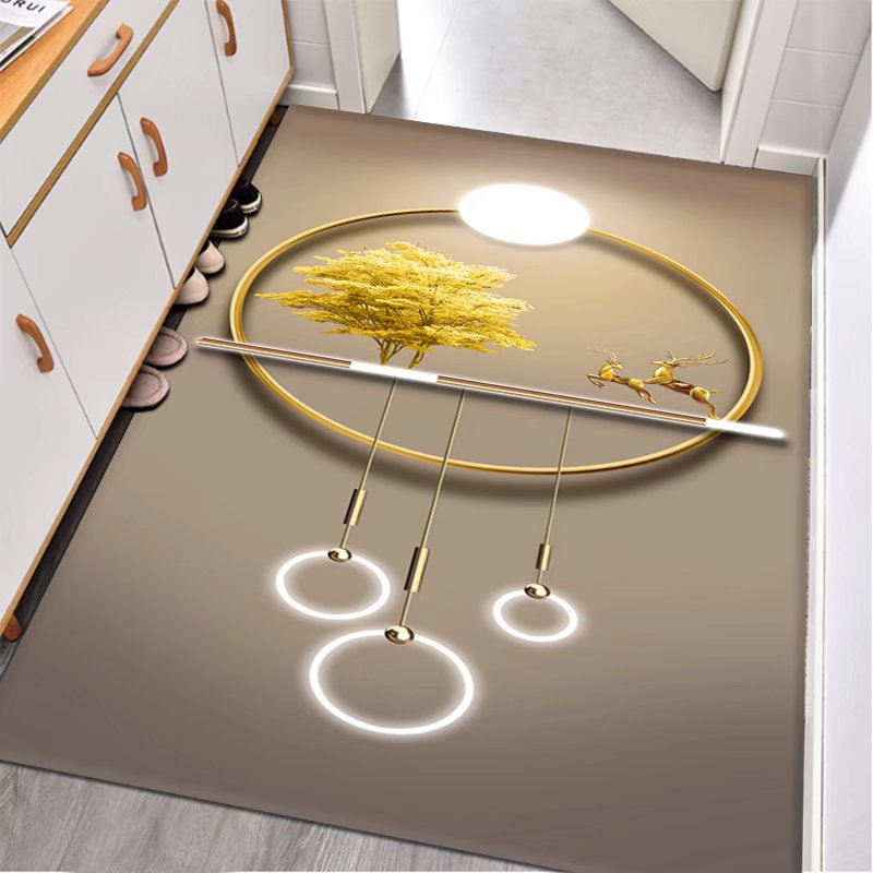 可擦入户门门垫进门门口地垫PVC免洗可裁剪地毯家用防滑耐脏脚垫