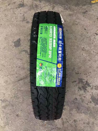 小轻卡货车轮胎600 650 700 750R13R14R15R16全钢丝半钢真空黑豹 - 图0