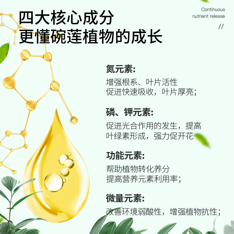 碗莲肥料碗莲营养液睡莲专用营养液促进开花的肥料水培荷花专用肥,淘宝优惠券,粉丝福利购,淘宝优惠卷