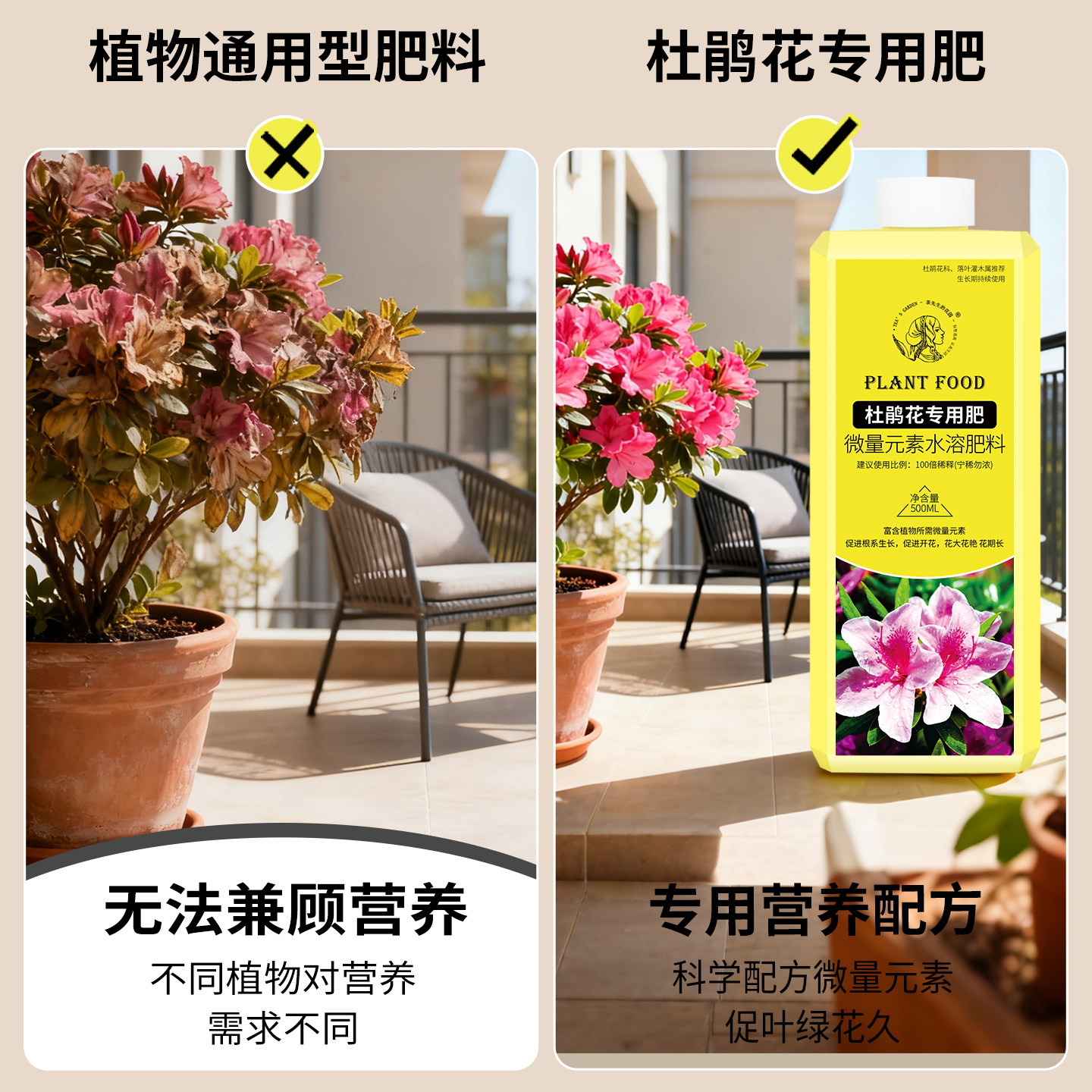 杜鹃花专用营养液室内盆栽花卉土壤调酸剂肥料杜鹃花专用肥促开花,淘宝优惠券,粉丝福利购,淘宝优惠卷