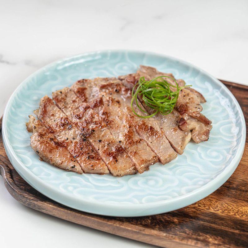 营益达黑椒猪扒冷冻半成品调理品腌制肉眼猪排饭快餐扒饭商用食材-图1