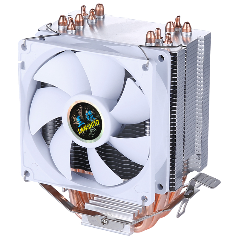 纯铜6热管CPU散热器超静音1200AMD1700台式机电脑1366CPU风扇2011-图3