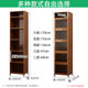 Moisture-proof storage cabinet with doors in living room kitchen storage rack