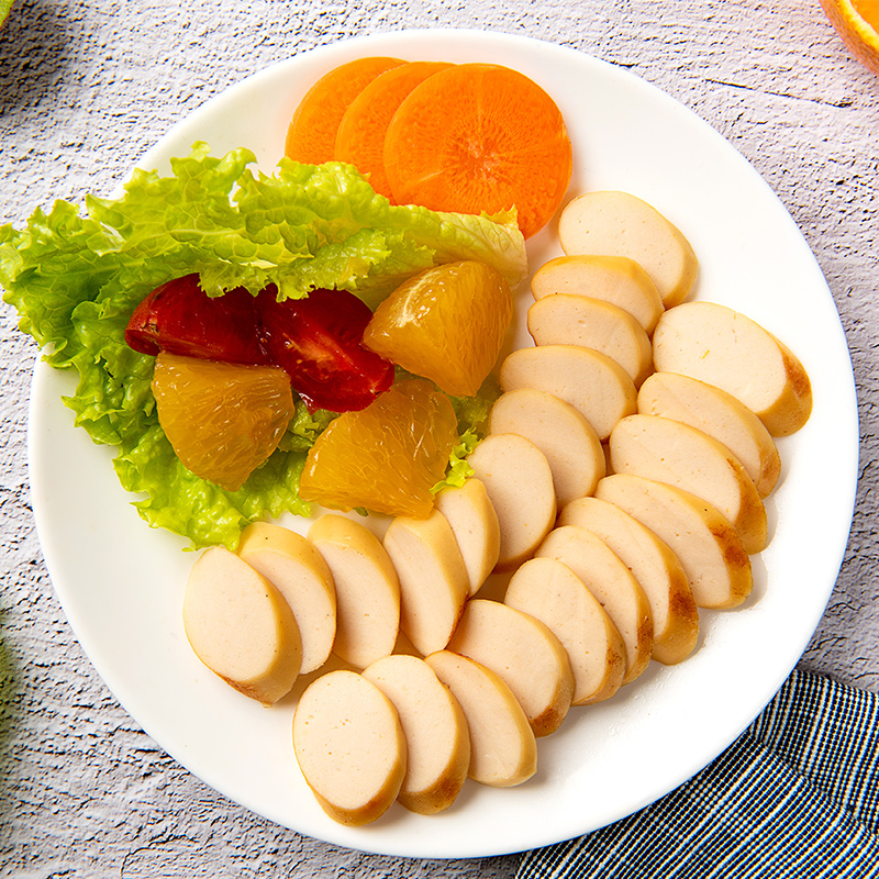 光合力量旗舰店光合力量鸡胸肉肠即食代餐刷脂低健身餐食品脂卡鸡肉肠30g*32支2