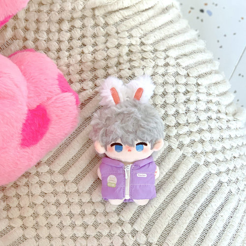 福利包邮恋与深空10cm棉花娃娃羽绒服祁煜黎深沈星回秦彻可爱套装 - 图3