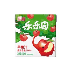 汇源果汁苹果汁150ml*12盒