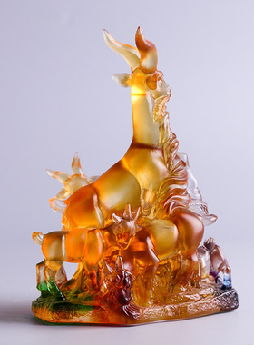 广东特色礼物推荐五羊摆件