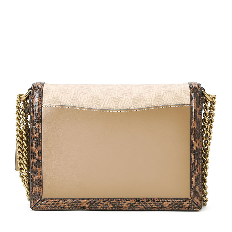 coach /蔻驰hutton蛇纹老花邮差包 LAMAVO女士包袋