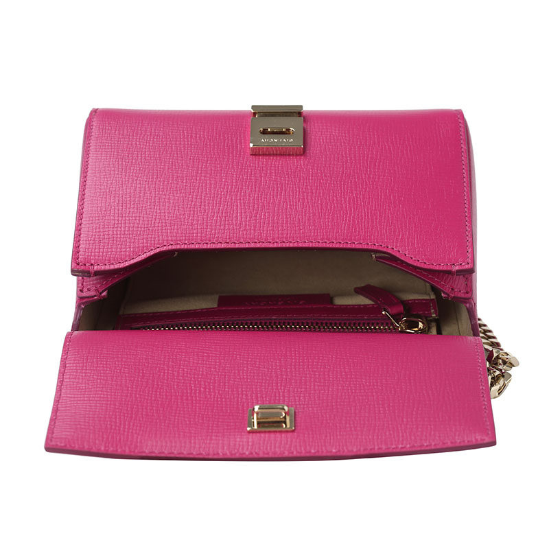 givenchy新款纯色休闲链条斜挎包 LAMAVO女士包袋