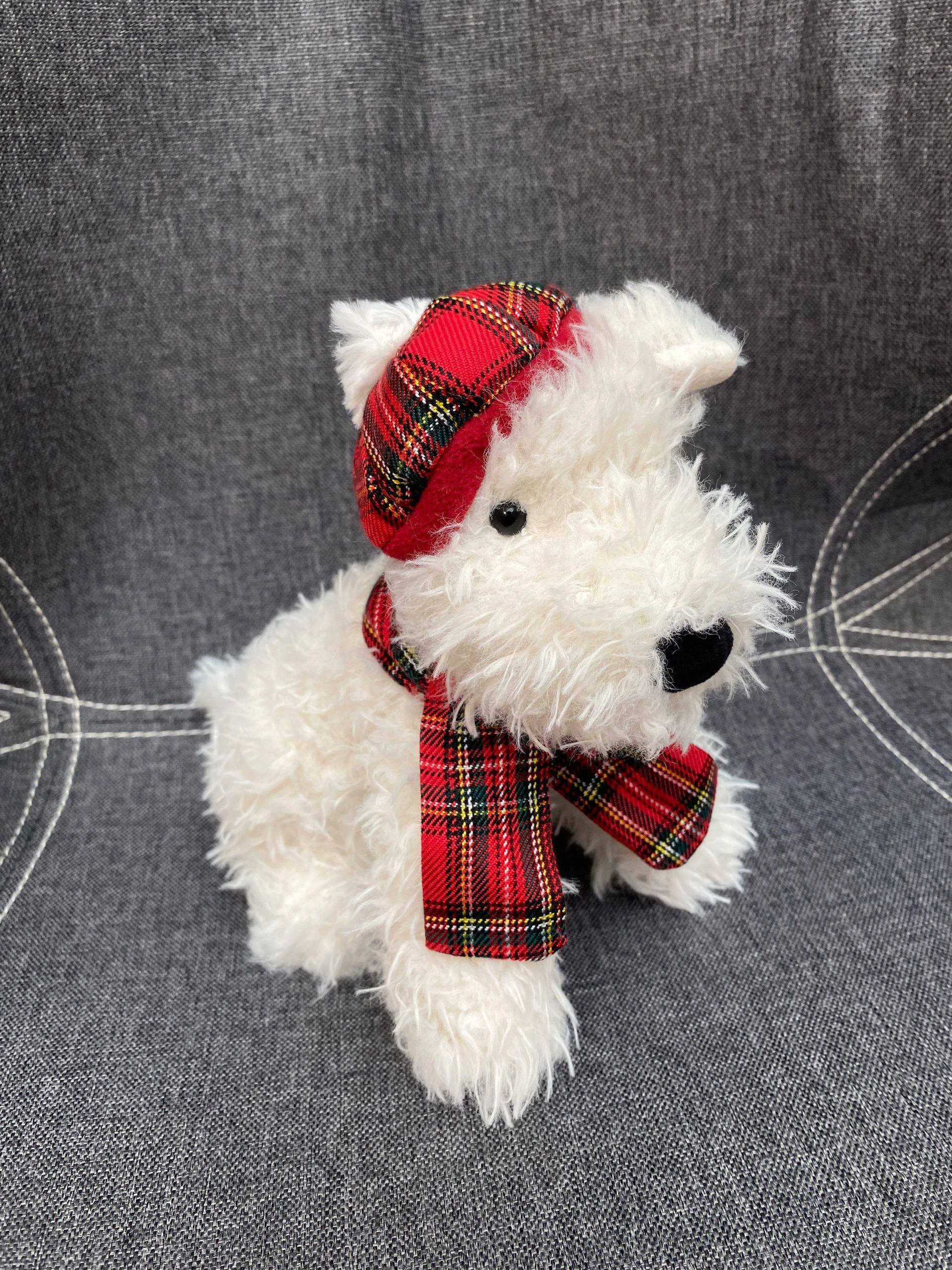 英国Jellycat圣诞暖冬西高地狗门罗苏格兰梗可爱儿童毛绒玩具玩偶,淘宝优惠券,粉丝福利购,淘宝优惠卷