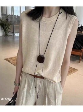 PU女简约时尚月牙包项链