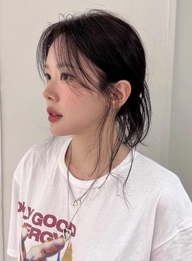 happyrim同款爱心吊坠项链铜女