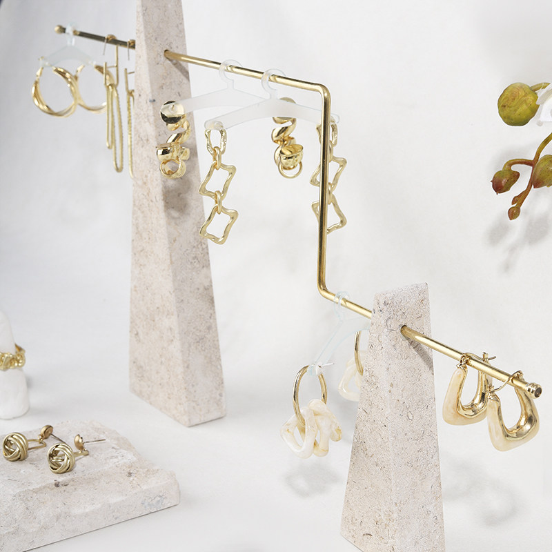 凡岩原创大理石首饰展示架高端创意饰品家用陈列架子商用珠宝展架,淘宝优惠券,粉丝福利购,淘宝优惠卷