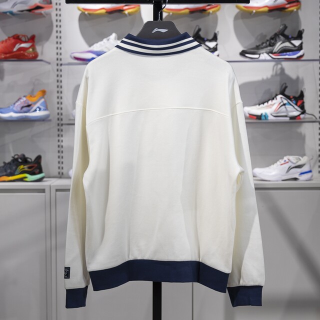 Li Ning women's sweatshirt 2024 winter new style