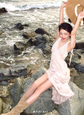 满天星叠戴多层珍珠项链女高级感轻奢小众锁骨链鱼线颈链配饰超仙