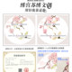 Su embroidery crane ພັດລົມ cherry blossom ຊຸດວັດສະດຸ embroidery