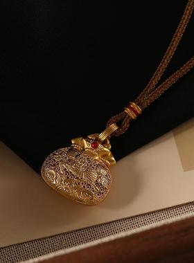 Simple Love Acc私家  法式高级感小胖坨胖福祥云百搭设计项链女