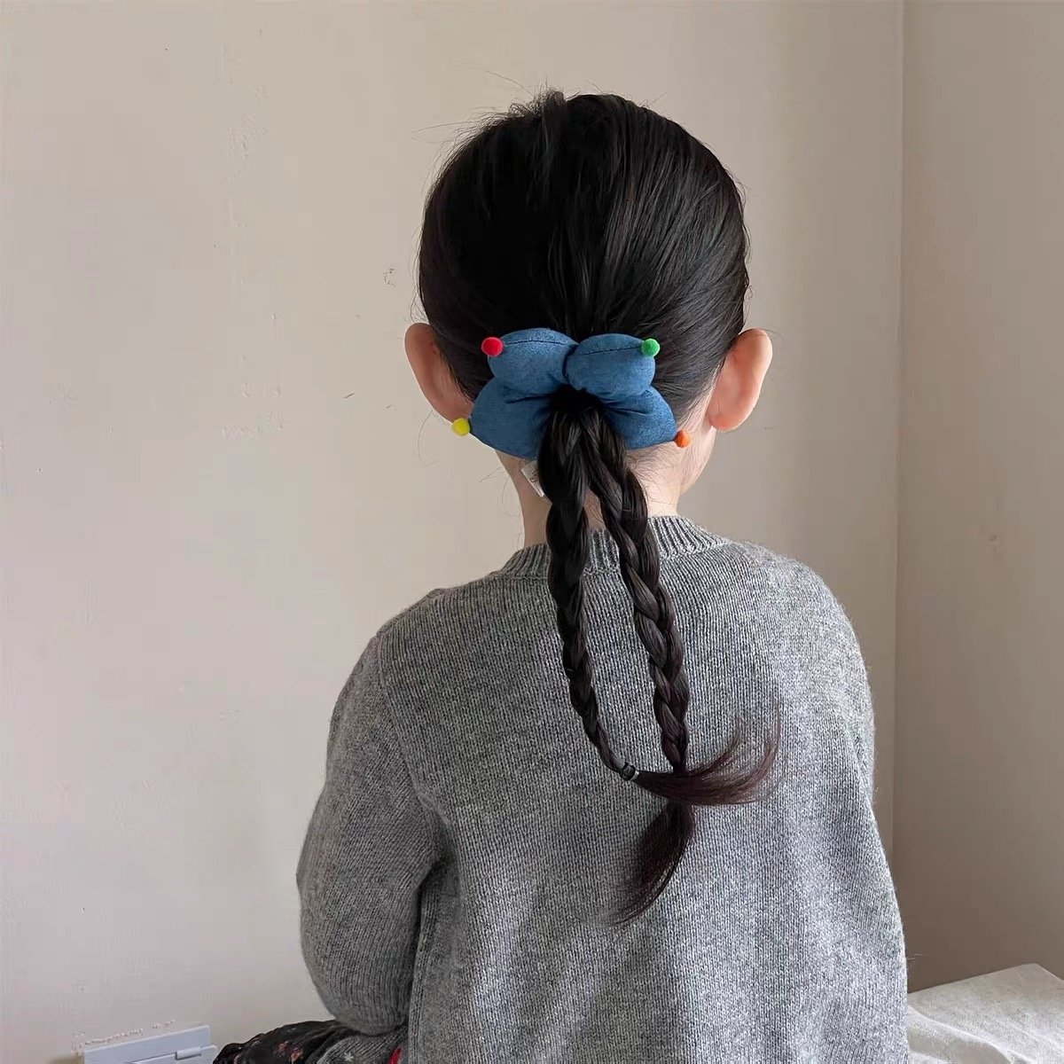儿童波点大肠发圈女童2025新款高马尾头绳小女孩扎丸子头发绳头饰,淘宝优惠券,粉丝福利购,淘宝优惠卷