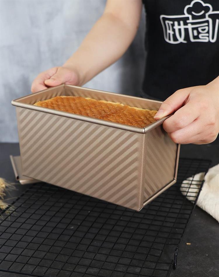 New Toast mould 450g baking oven tool bake bread mould box - 图0