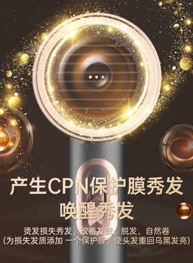 植物学家电吹风机家用负离子护发