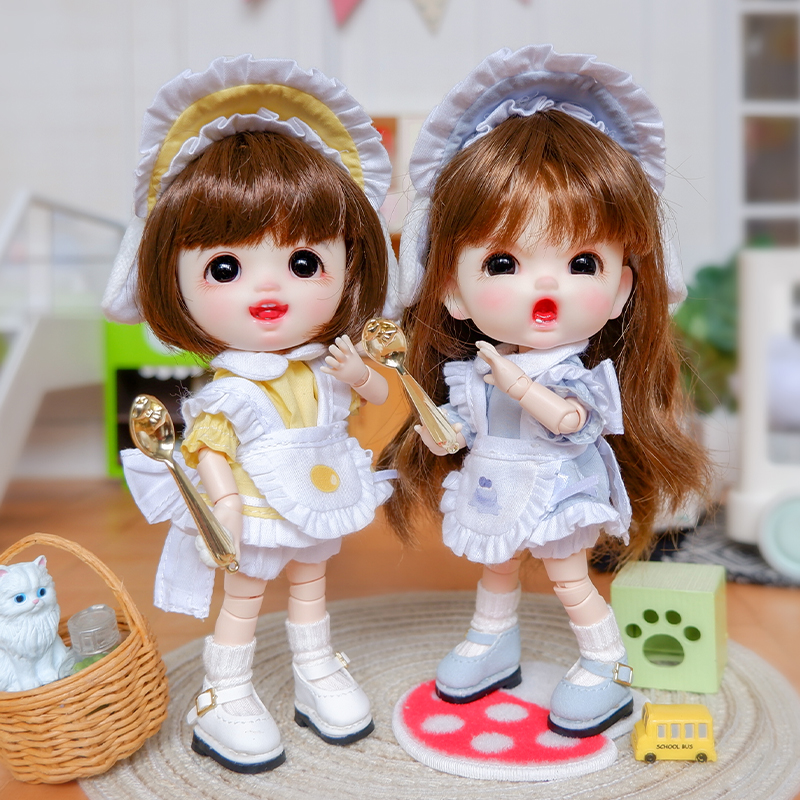 ob11娃鞋 ob11娃衣 小皮鞋 molly娃鞋 妹头 holala鞋子 GSC素体 - 图1