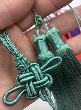diy中国结半成品流苏车挂绳吊穗