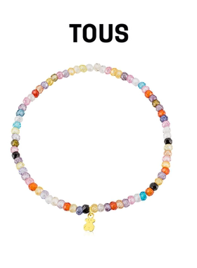 18K金合成立方氧化锆彩石手链