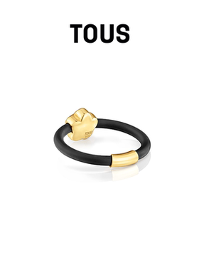 BoldMotif橡胶花朵戒指