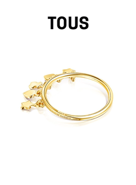 COOLJOY戒指925银镀金气质指环