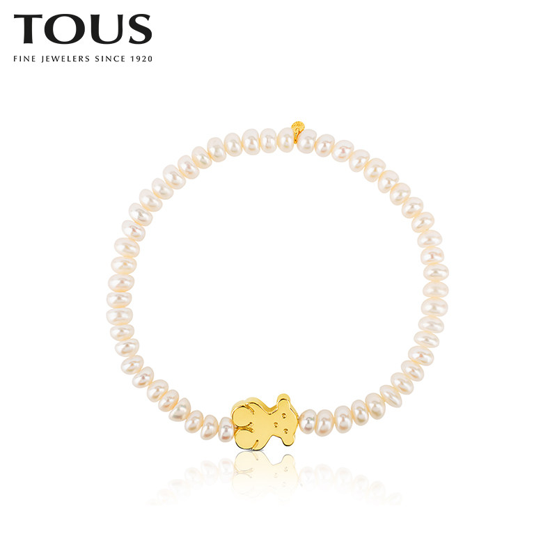 【新年礼物】tous /桃丝熊18k金手链 TOUS桃丝熊手链